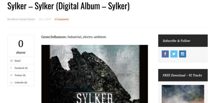 Sylker Reviewed in Side-Line